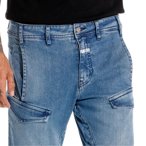 SHORT AZUL PURS GIRBAUD