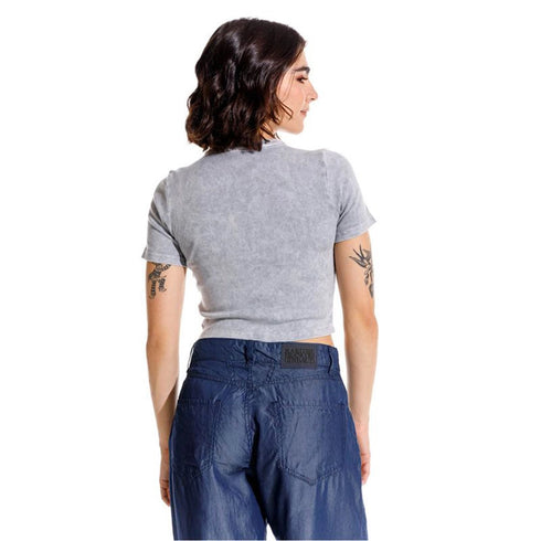 CAMISETA GRIS LE MARITHE GIRBAUD