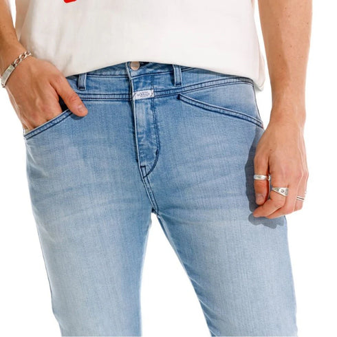 JEAN AZUL PEDAL PUSHER GIRBAUD