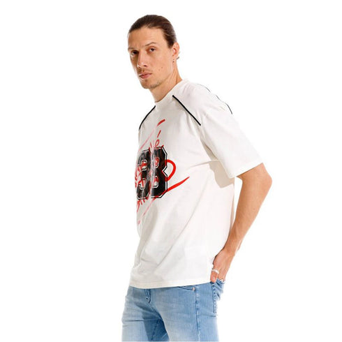CAMISETA CREMA LE LUNEDI GIRBAUD