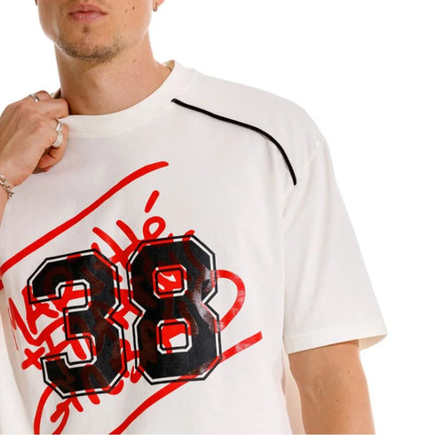 CAMISETA CREMA LE LUNEDI GIRBAUD