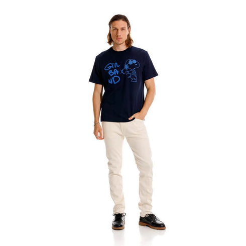 PANTALON CREMA PEDAL PUSHER GIRBAUD