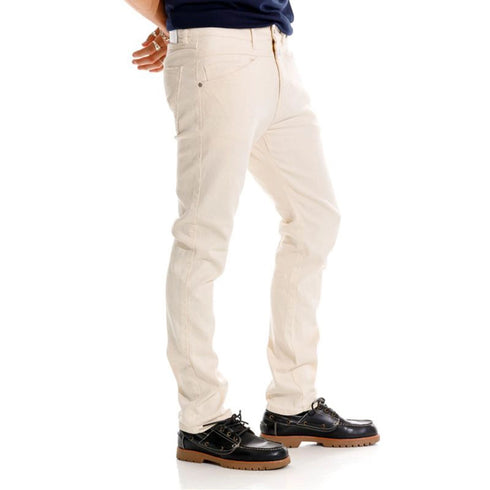 PANTALON CREMA PEDAL PUSHER GIRBAUD