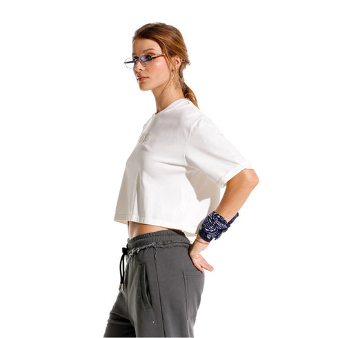 CAMISETA CAQUI LE MARITHE GIRBAUD