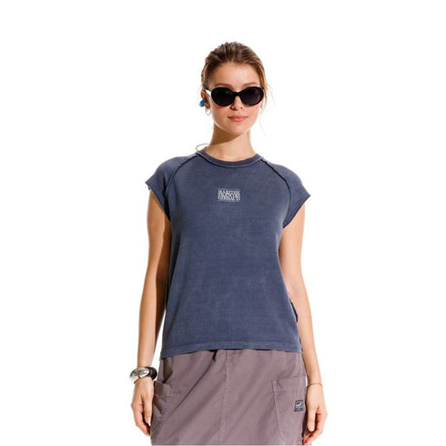 CAMISETA AZUL ALICE GIRBAUD