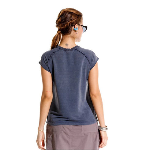 CAMISETA AZUL ALICE GIRBAUD