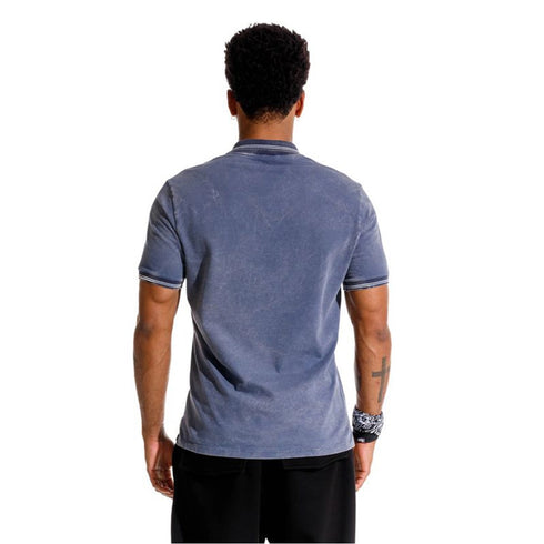 POLO AZUL BATISTA GIRBAUD