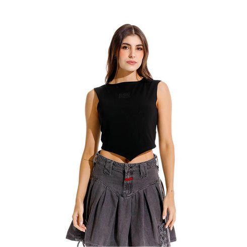 TOP NEGRO LAUREL GIRBAUD