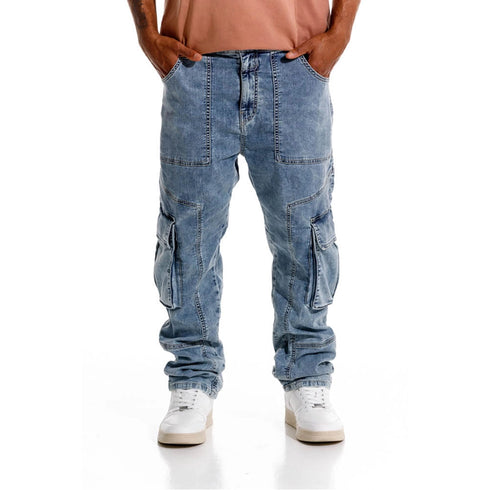 JEAN AZUL WORKER GIRBAUD