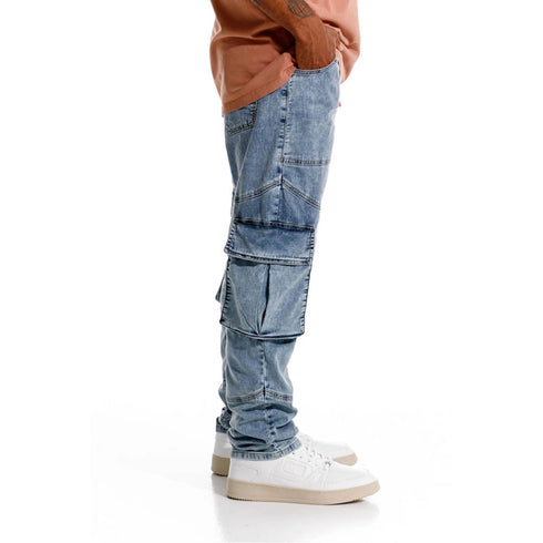 JEAN AZUL WORKER GIRBAUD