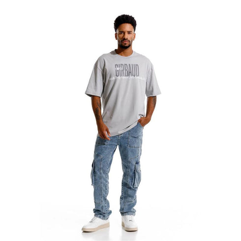 CAMISETA GRIS LE MONARQUE GIRBAUD