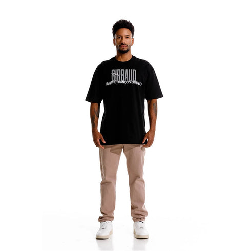 CAMISETA NEGRA LE MONARQUE GIRBAUD