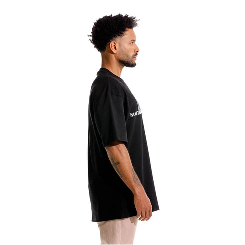 CAMISETA NEGRA LE MONARQUE GIRBAUD