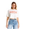 CAMISETA CREMA LUEUR GIRBAUD