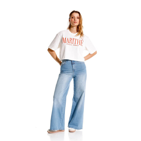 CAMISETA CREMA LUEUR GIRBAUD