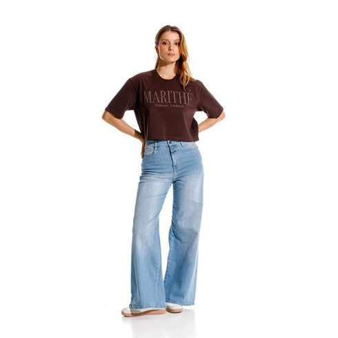 CAMISETA MARRÓN LUEUR GIRBAUD