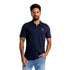 POLO AZUL OSCURO ZIP ZOP GIRBAUD