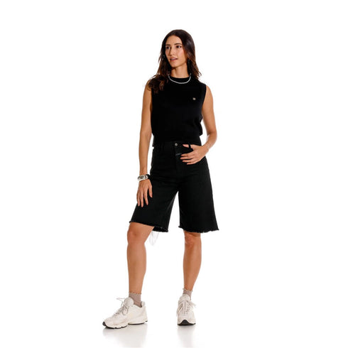 CAMISETA NEGRA STELLA GIRBAUD