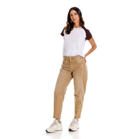 PANTALON CAQUI BARRIL GIRBAUD