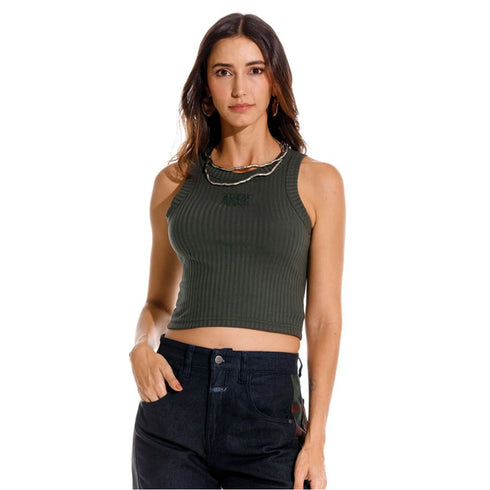 CAMISETA VERDE STELLA GIRBAUD