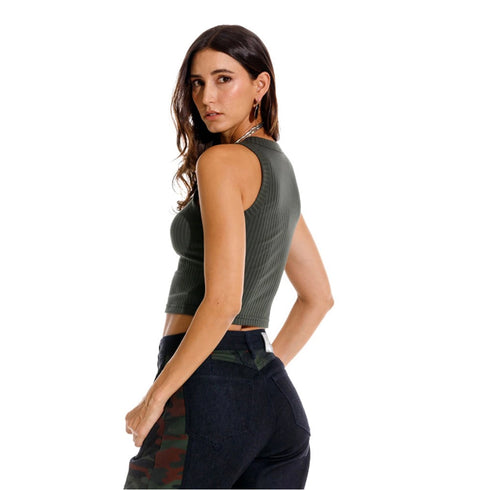 CAMISETA VERDE STELLA GIRBAUD