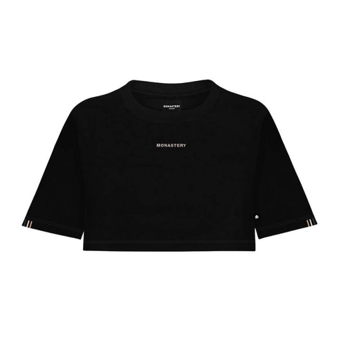 CROP TOP NEGRO HAZEN MONASTERY