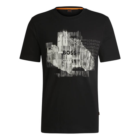 CAMISETA NEGRA TEE ALIEN BOSS