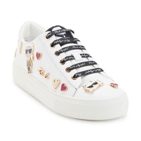 TENIS BLANCOS LACE UP KARL LAGERFELD