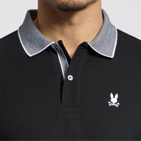 POLO NEGRO MICRO PSYCHO BUNNY