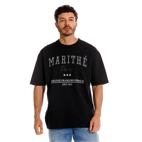 CAMISETA NEGRA LE MONARQUE GIRBAUD