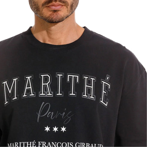CAMISETA NEGRA LE MONARQUE GIRBAUD