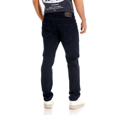 JEAN AZUL OSCURO PEDAL PUSHER GIRBAUD
