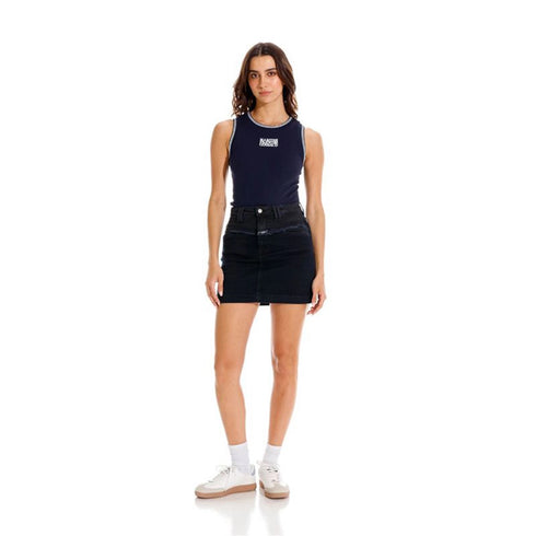 CAMISETA AZUL OSCURO STELLA GIRBAUD