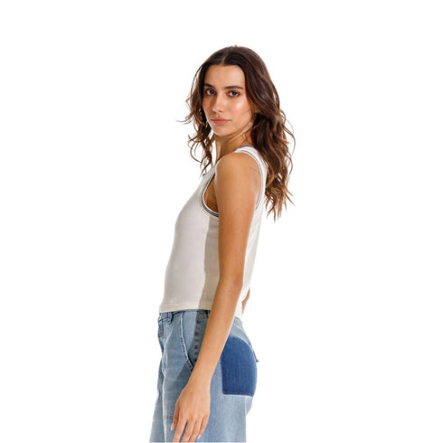 CAMISETA CREMA STELLA GIRBAUD