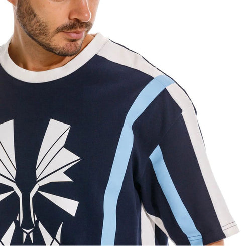 CAMISETA AZUL LE MONARQUE GIRBAUD