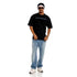 CAMISETA NEGRA LE MONARQUE GIRBAUD