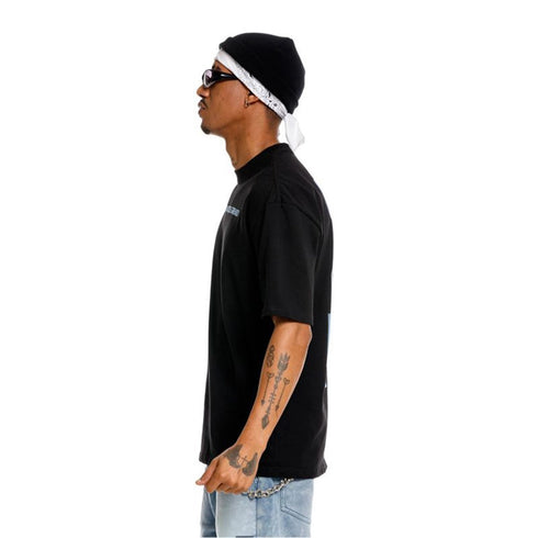 CAMISETA NEGRA LE MONARQUE GIRBAUD