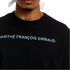 CAMISETA NEGRA LE MONARQUE GIRBAUD