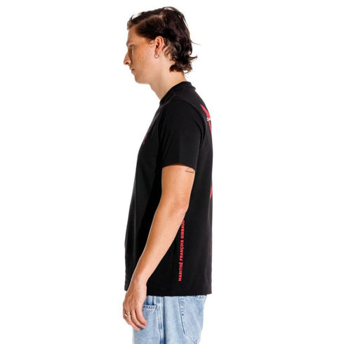 CAMISETA NEGRA LE FRANCOIS DAVID BOWIE GIRBAUD