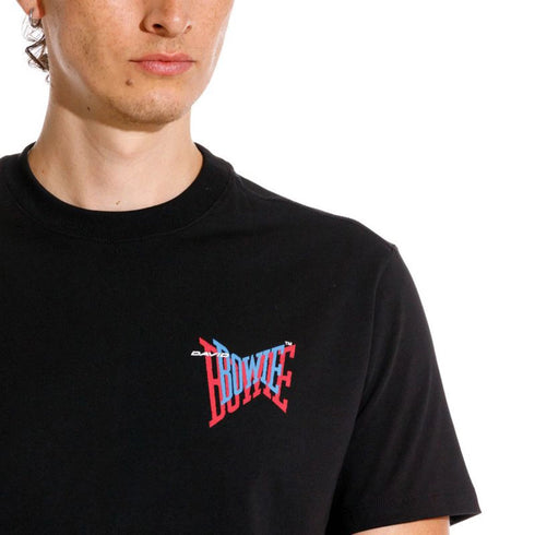 CAMISETA NEGRA LE FRANCOIS DAVID BOWIE GIRBAUD