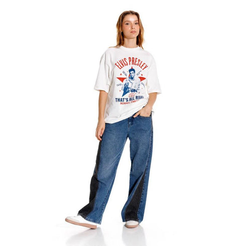 CAMISETA CREMA LE MONARQUE ELVIS GIRBAUD