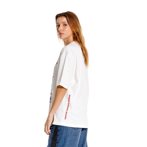 CAMISETA CREMA LE MONARQUE ELVIS GIRBAUD