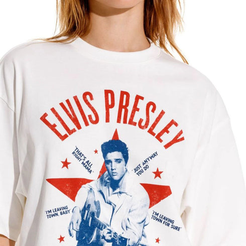 CAMISETA CREMA LE MONARQUE ELVIS GIRBAUD