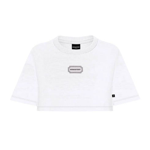 CROP TOP BLANCO BEHN MONASTERY