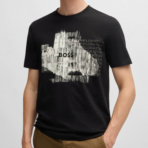 CAMISETA NEGRA TEE ALIEN BOSS