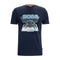 CAMISETA AZUL OSCURA TEE ENTER BOSS
