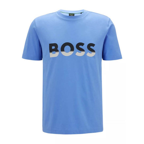 CAMISETA AZUL TEE 1 BOSS