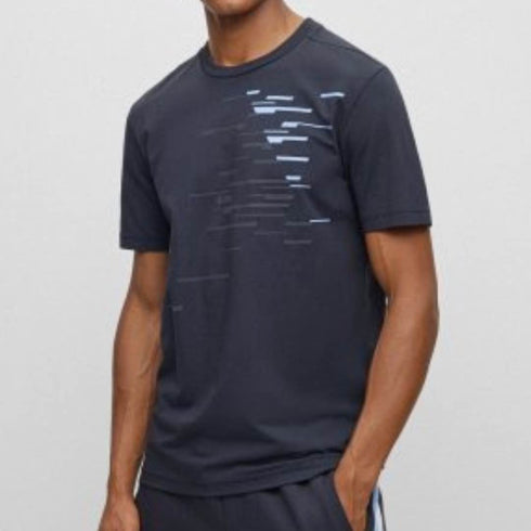 CAMISETA AZUL TEE 7 BOSS