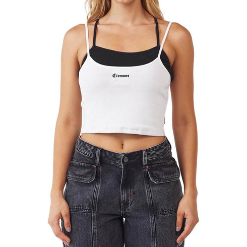 CROP TOP BLANCO OSCILLARE CLEMONT