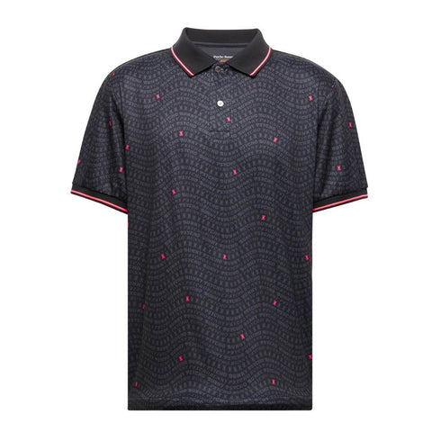 CAMISETA NEGRA WINSTON PSYCHO BUNNY